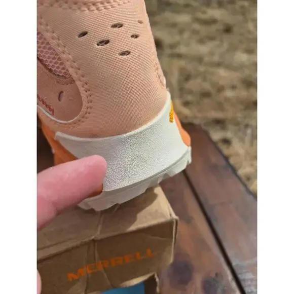 Merrell Moab Speed 2 Mid GORE-TEX Hiking Boots for Ladies - Peach - 7M Womens - Picture 4 of 9